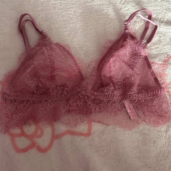 Victoria's Secret Other - Rose Pink Victoria’s Secret Sheer Bralette